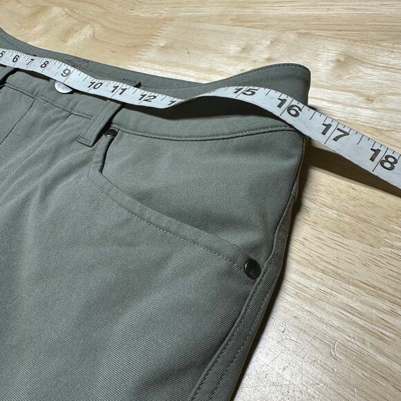 Lululemon ABC Pant Slim Warpstreme Grey Sage Men's Size 30 x 29 EUC - Picture 7 of 9